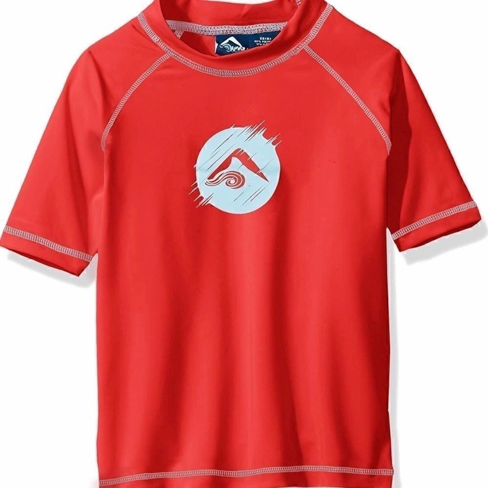 COPY - Kanu Surf Boys' UPF 50+ Sun Rashguard Swim Shirt